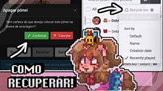 EXCLUI MINHA SKIN, E AGORA??! Tutorial Pony Town screenshot 5