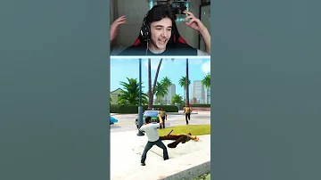 خلونا نشوف تطور القتال بجميع نسخ جي تي اي Gta5 Gta Gtav Grandtheftauto Gaming Shorts Gta5 