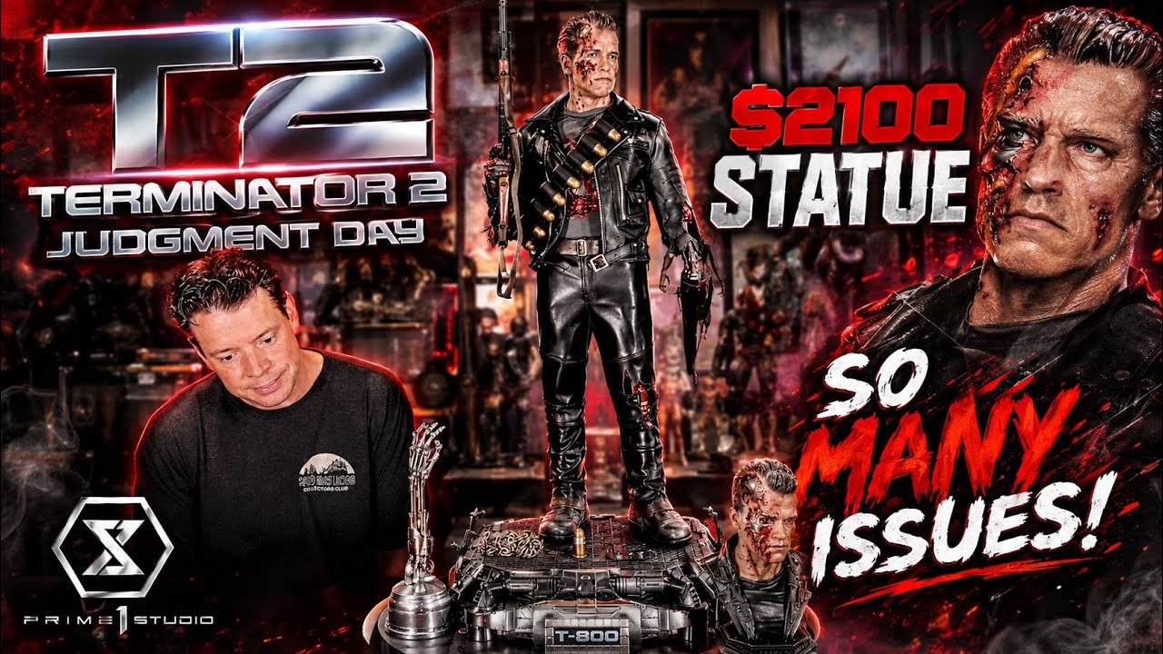 Prime 1 Studio really messed up this TERMINATOR STATUE: T-800