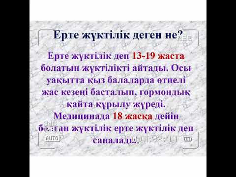 Бейне: Жасөспірімдік жүктіліктің алдын алу неліктен маңызды?