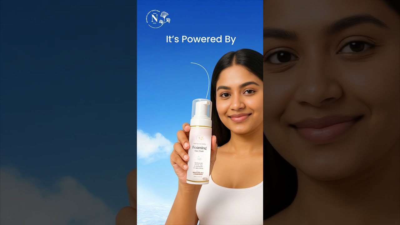 Smart Skin Starts Here: Nature-Powered Foaming Face Wash for a Healthy Glow