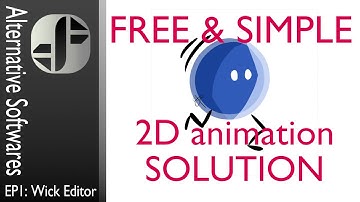 Alternative Software | Free Open Source 2D Animation Software | Wick Editor Tutorial & Review