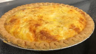 Bacon Egg Cheese Quiche | Southern Sassy Mama
