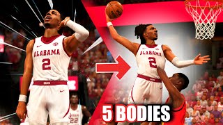 Malik Green Catching Bodies In His Freshman College Debut 