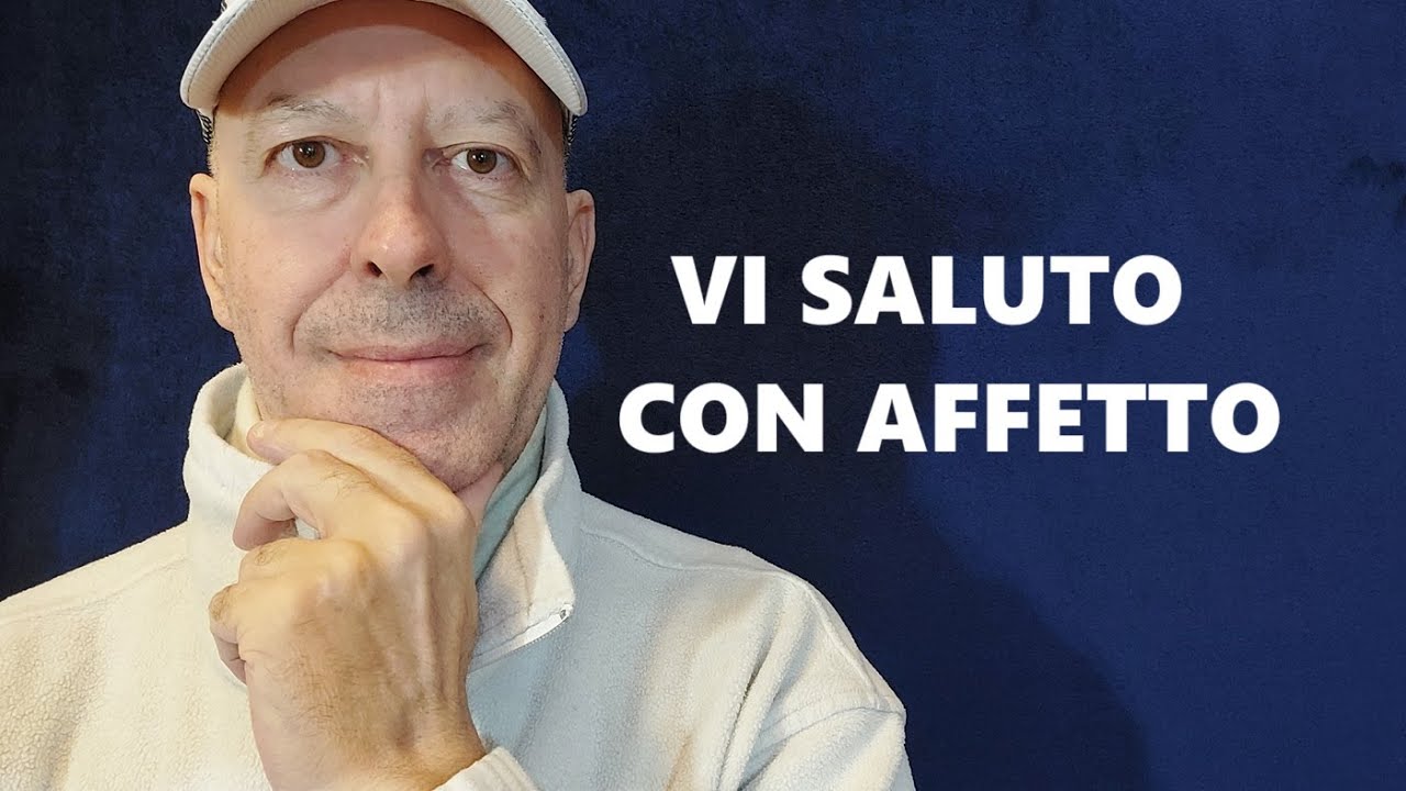ASMR iTA - VI SALUTO con AFFETTO ❤️