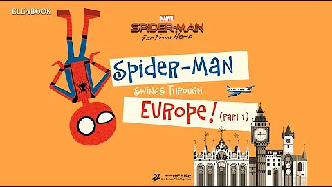 Spider-Man Swings Through Europe!(Part 1) | Adventure | Venice | Animated Book | Marvel | Ellabook