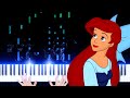 Kiss the girl  the little mermaid piano cover