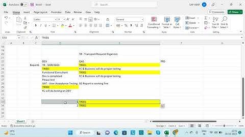 Realtime SAP ABAP Session 1