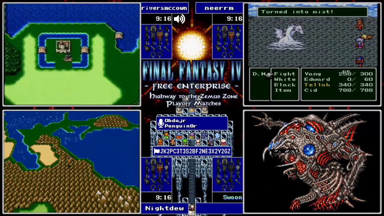 Final Fantasy Iv Free Enterprise League Eizantayama Invenerable Dustygriff 9 26 18 By Rpg Limit Break