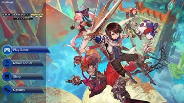 First English PS4 RPG Maker MV Game gameplay