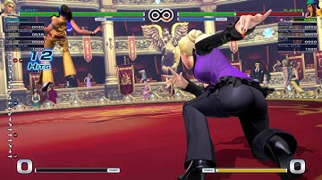 KoF XIV 1.03: Mature Anti-Crouch Max Combo (Position 3)