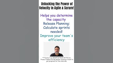 Unlocking the Power of Velocity in #agile  & Scrum Projects! 🚀 #scrum #productmanagement