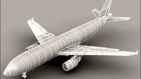 Airbus A300 Lufthansa 3D model from CGTrader.com