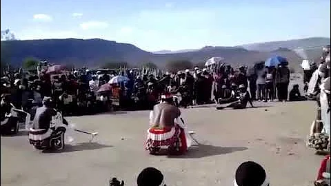 Semotaba ndlamo dance, Lesotho.