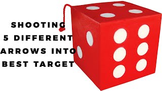 MORRELL HIGH ROLLER TARGET -  RED DICE ARCHERY TARGET - ARCHERY HUNTING - | HAXEN HUNT |