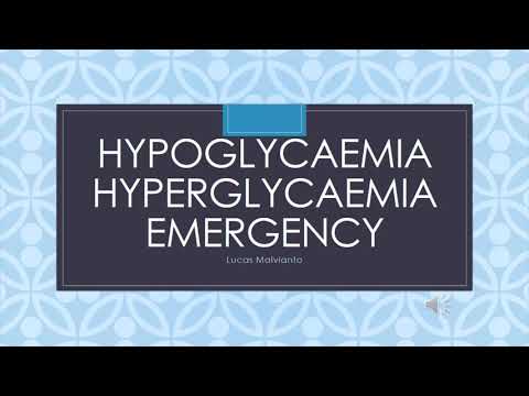 hipoglikemia dan hiperglikemia