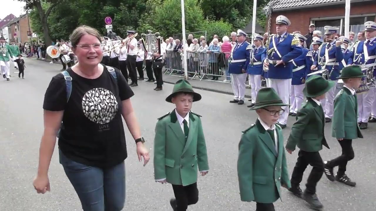 2025: - Schützenverein Klein-Jerusalem 1854 e.V. - 25. Mai -Parade - 2. Abteiling