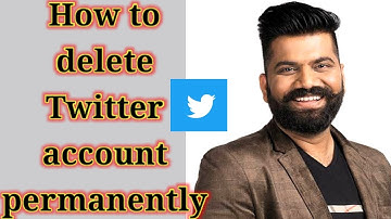 How to delete Twitter account permanently || without password ||