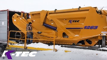 Loading an Unassembled K-Tec 1263 ADT For Shipping