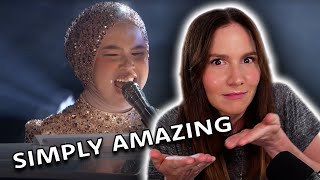 Putri Ariani - I Still Haven't Found What I'm Looking For (U2 Cover) I AGT I Shower Singer Reacts I