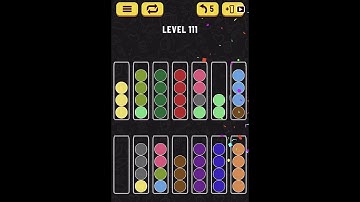 Ball Sort Puzzle - Level 111 SOLVED