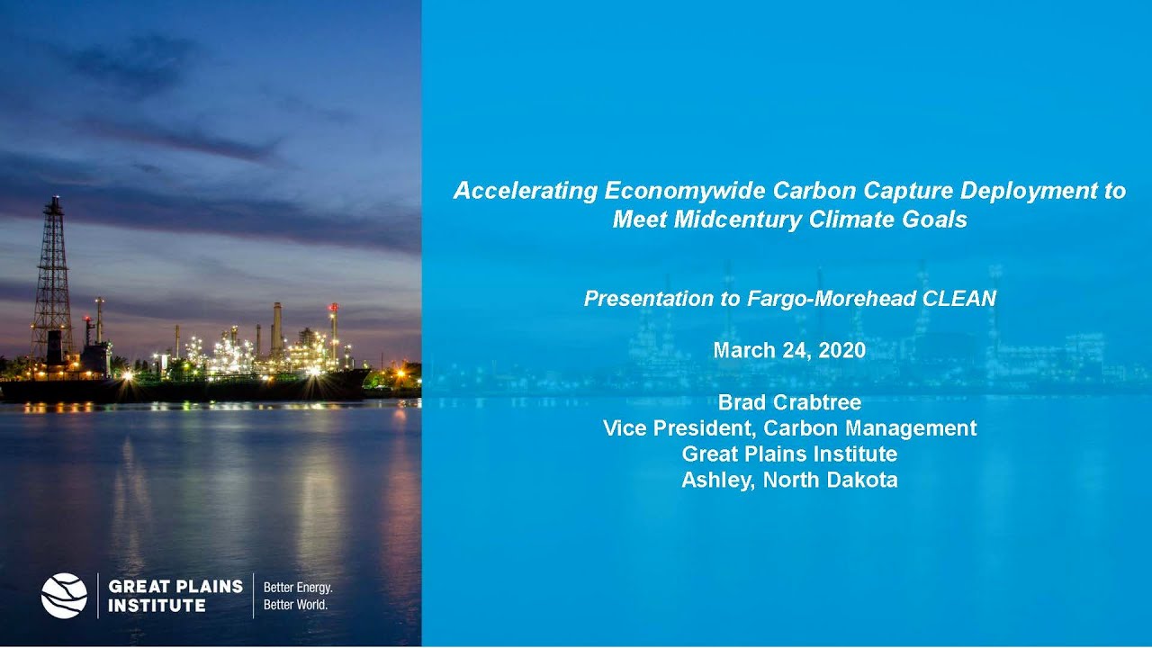 Carbon Capture with speaker Brad Crabtree YouTube