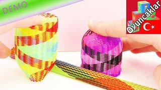 Baker Ross Markasından Jumping Tubes - Rengarenk Zıplayan Borular - Harika Oyuncaklar Türkçe