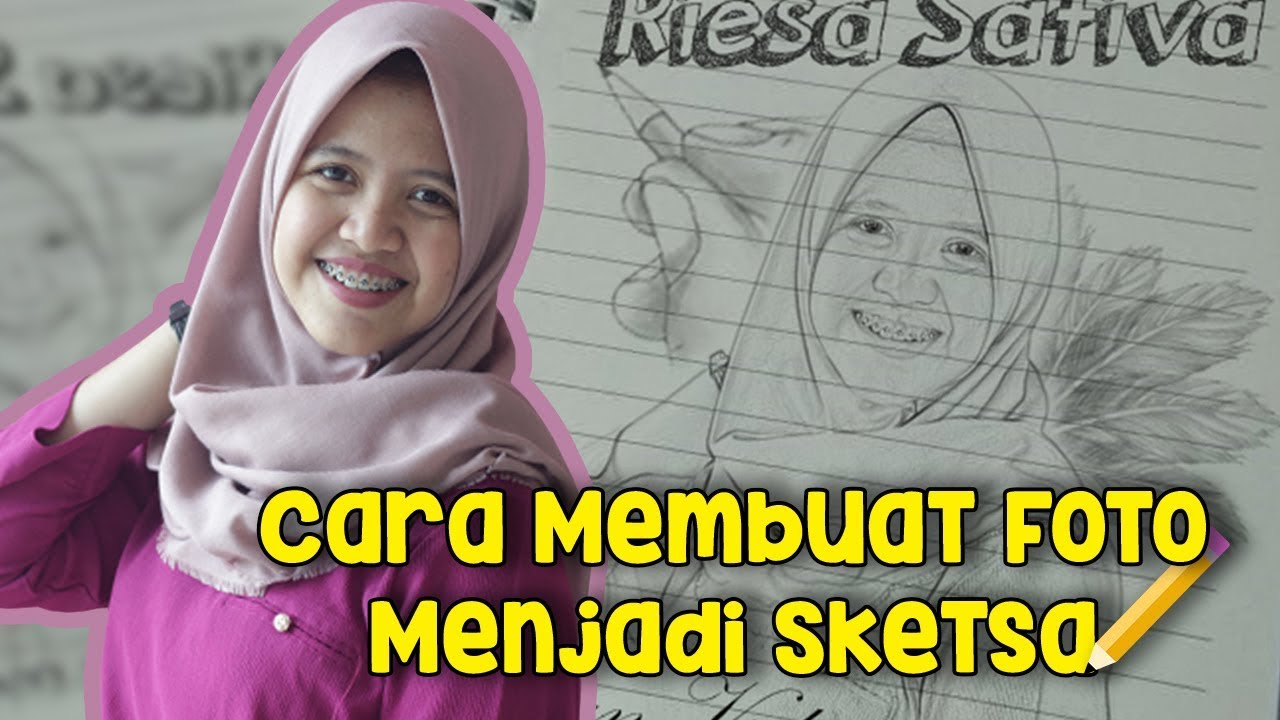 Cara Mudah Membuat Foto Menjadi Sketsa Dengan Adobe Photoshop