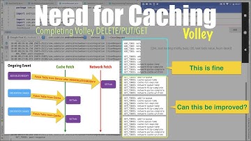 Web services & Android - Part 13, Need for Caching | Volley