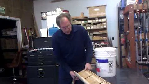 Rebecca Covey's 1936 Chickering Piano, Action Work