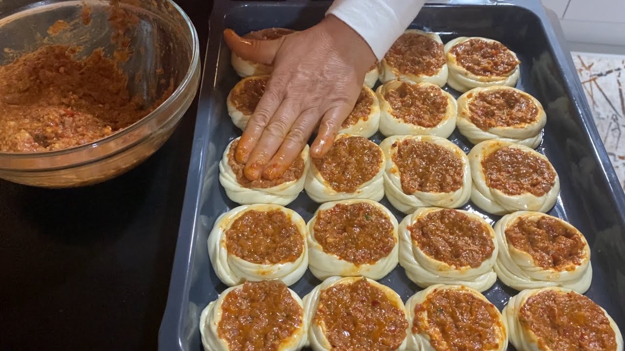 CANIMIZ NE ZAMAN LAHMACUN İSTESE BUNU YAPARIZ❗️ÇOK KOLAY ÇOK LEZZETLİ💯Kaytaz Böreği
