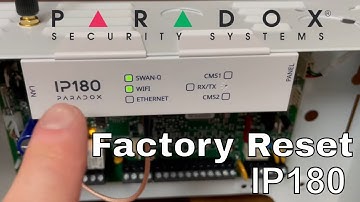 Factory Reset Paradox IP180 WiFi Internet Module