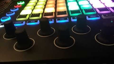 Session with circuitpack from Ali the Architect with the Novation Circuit