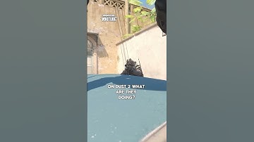 How to make CT human shield on CS2 Dust 2 #shorts