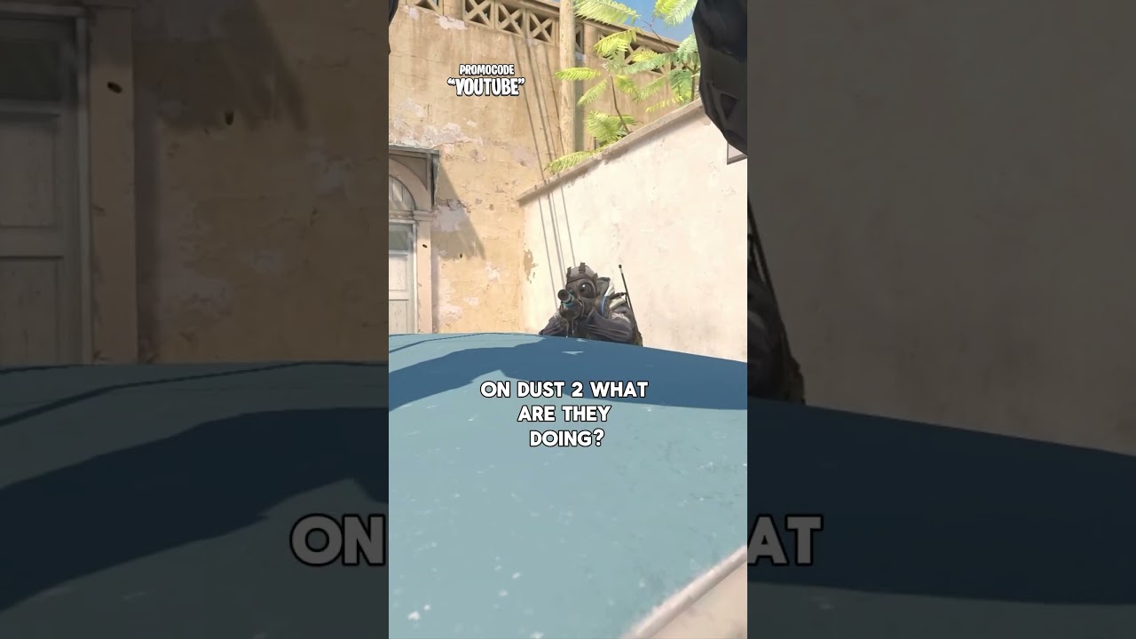 How to make CT human shield on CS2 Dust 2 