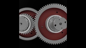 Gears Animation #gear #animation #blender #cycles #render #solidworks #grabcad