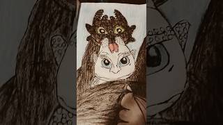 Toothless And Lightfury Artwork