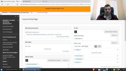 Bluff Body Aerodynamics, Summer 2020, Introduction to the instructor and the course website