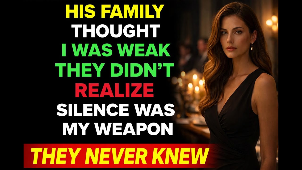 His Family Thought I Was Weak Until My Revenge Exposed Them #HerQuietStrength #QuietRevenge