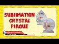 Sublimation Crystal Plaque