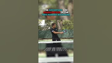 The Two-Handed Backhand: Pros, Cons, and How to Make it Work for You 🏓⁠ #pickleball #sports