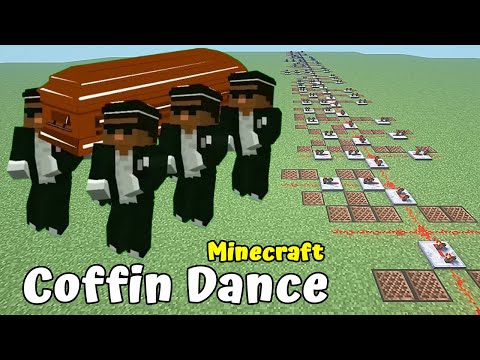 Minecraft: Best Coffin Dance With Note Block | Minecraft Tabut Dansı |  Astronomia Piano Versiyon