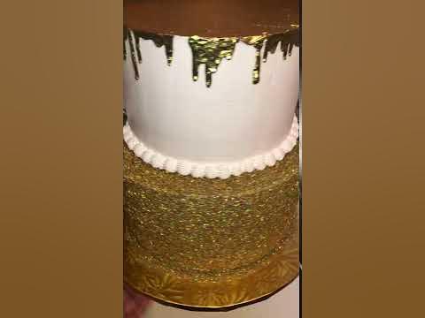 😃Dos TÉCNICAS para Decorar Tortas CON GLITTER o DIAMANTINA casera