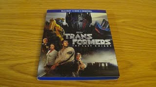 Transformers The Last Knight (blu-ray unboxing)