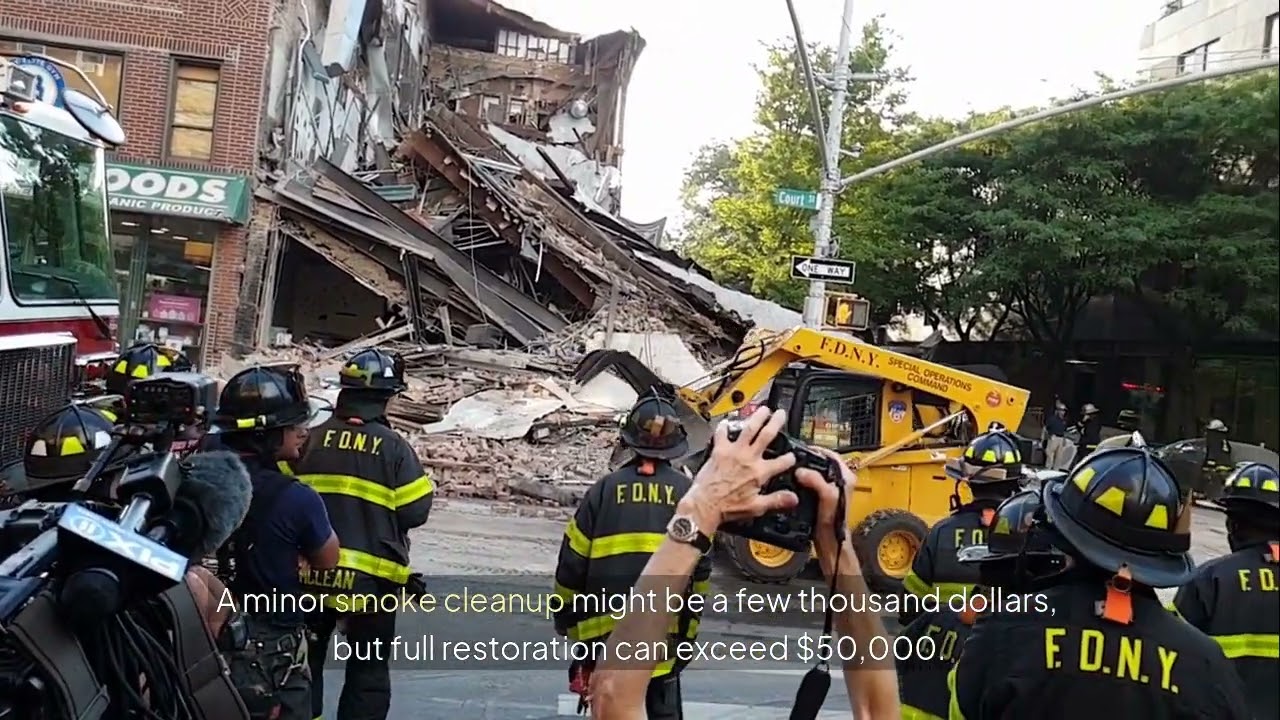 How Much Does Fire Cleanup Cost? | Fire Damage Restoration Services