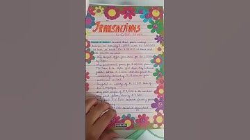 Accountancy Comprehensive Project✨ #accountancy #project #trending #youtubeshorts