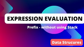 Expression Evaluation -  Prefix (Without using stack) - Tamil