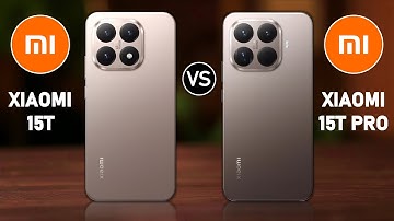 Xiaomi 15T vs Xiaomi 15T Pro