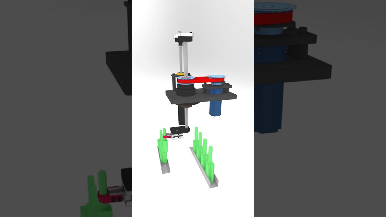 Lifting and rotating mechanism with grooved ball  