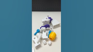 3D Printed Unicorn Girl 🦄 #3dprinting #lego #asmr #satisfying #funny #unicorn